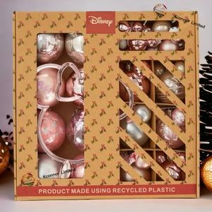 Disney Minnie Mouse Christmas 25 Ornaments Set